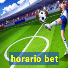 horario bet